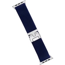 Renas Store Newface Apple Watch 42MM Forest Kumaş Kordon - Lacivert