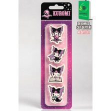 x Dekomus Lisanslı Kuromi 4'lü Silgi