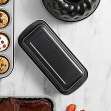 Bg Store Metal Baton Kek ve Ekmek Kalıbı, Teflon Kaplı Tost Ekmeği Kalıbı, Yapışmaz Yüzey, Dayanıklı ve Çok Yönlü Pişirme Aksesuarı (27 Cm)