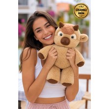 Pandamkee Hareketli Peluş Inek | Koşma Özellikli Yumuşak Peluş Oyuncak | Yerli Üretim