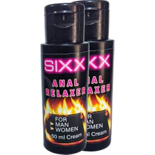 TeknoKapsül Sixx 2 Adet Relax Cream / Bay Bayan 60 ml