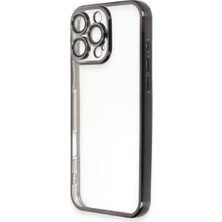 Kap Kaç iPhone 16 Pro Kılıf Razer Lensli Silikon - Siyah