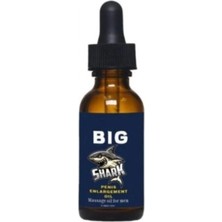 Bezos Big Shark Erkekler Için Büy.ütü.cü Masaj Bakım Yağı 30 ml x 1 Adet