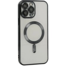 Renas Store Newface Iphone 13 Pro Max Kılıf Kross Magneticsafe Kapak - Siyah