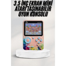 Renas Store 3 Inç Ekran 500 Oyunlu Game Box Mini Taşınabilir Oyun Konsolu