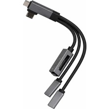 Renas Store Type-C Hub Kart Okuyucu 4 Port HDX7877