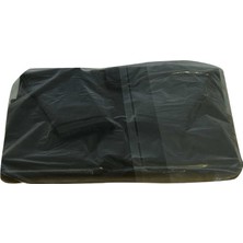 TeknoKapsül Battal Boy Atlet Geri Dönüşüm Granül Çanta Poşet 65X35 cm Kalın Siyah 1000 gr 1 Paket