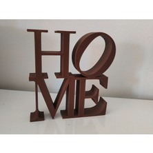 HOME YAZILI DEKORATİF MASA SÜSÜ