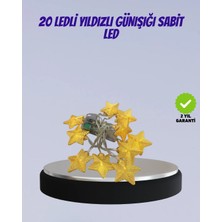 Renas Store Yıldız Figürlü LED Şerit Işık 5m Iç Mekan Dekor Aydınlatma