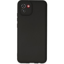 TeknoKapsül Galaxy A03 Kılıf First Silikon - Siyah