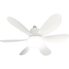 Feny FN-F80, Zefira, Beyaz, 3 Kademeli Hız, 30W, 52CM Pervane Çapı, 3 Renk Işık, Ultra Sessiz, Tavan Vantilatörü, Kumandalı, Vantilatör