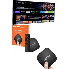 Renas Store Mx Box Android Tv Media Sound 4K Ultra Hd Görüntü Kaliteli