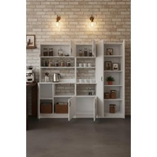 Haus Modüler Mocha 1-2-3 Çok Amaçlı Erzak,kiler,mutfak Dolabı