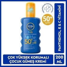 MarkEntegra 200 ml Suya Dayanıklı Çocuklar Için Yüksek Güneş Koruyucu Sprey