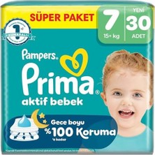 Bg Store Aktif Bebek Süper Paket 7 Beden 30 Adet