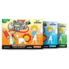 Renas Store Dikkatli Çizgiler - 5-7 Yaş - (3  Set)
