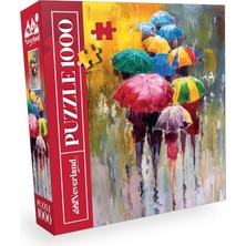 Bg Store 1000 Parça Puzzle - Umbrellas (Şemsiyeler)
