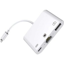 Renas Store ZR461 NK107 Lightning Çoklu Ethernet Adaptör