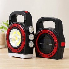 Renas Store 3ın1 Solar USB Şarjlı 20W El Feneri Powerbank