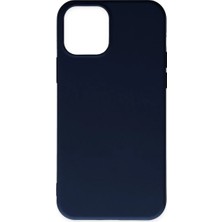 Renas Store Apple iPhone 11 Pro Max Kılıf Nano Içi Kadife Silikon - Lacivert