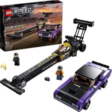 Lego® Speed Champions Mopar Dodge//srt Top Fuel Dragster ve 1970 Dodge Challenger T/a 76904 Yapım Se