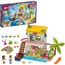 LEGO Friends Plaj Evi 41428, Andrea ve Mia Mini Bebeklerle Gelir ve Harika Yaz Evi Setiyle Doludur (