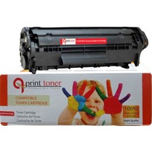 QPRİNT TONER Hp Q2612A Uyumlu Toner (12A)