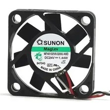 Sunon MF40102VX-Q00U-A9D Aksiyel Soğutma Fanı 24V Dc 40X40X10 mm - Maglev Manyetik Yataklı