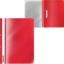 Renas Store Telli Dosya A4 Boyut 50'li Paket Kırmızı