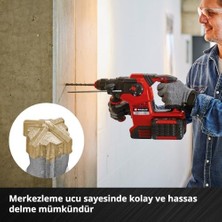 Bg Store Orijinal  7 Parça Sds Plus Kırıcı Matkap Ucu Seti, 160 Mm, (4 Ağızlı Karbür Plakalı, Merkezleme Uçlu, 40CR Takım Çeliğinden Üretilmiştir; Tadilat ve Beton Bağlantı Işleri Için) - 49265510
