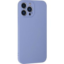 Renas Store Newface Iphone 13 Pro Max Kılıf Nano Içi Kadife Silikon - Lila