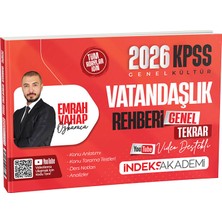 Anla Kazan Yayınları Indeks Akademi 2026 Kpss Vatandaşlık Rehberi Video Destekli Genel Tekrar Indeks Akademi Yayıncılık