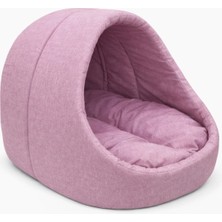 Renas Store Trompet's Pembe Mağara Kedi Yatağı
