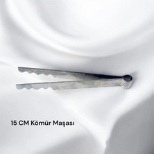Küçük Boy Nargile Maşası - Köz Maşası- Nargile Için Maşa 15 cm