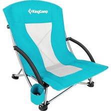 Kingcamp Lilac Beach Chair Plaj ve Dinlenme Sandalyesi Cyan