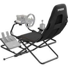 Spardox DX10 Katlanabilir Yarış Simülatörü Kokpiti