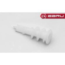 Renas Store Ebru Vidalı Plastik Turbolet Dübeli - 500 Adet