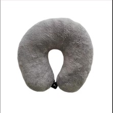 Renas Store Gri Seyahat Boyun Yastığı Comfort Ortopedik Seyahat Yastığı