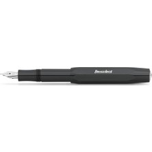 Kaweco 10000766 Skyline Dolma Kalem, Medium Uç Siyah
