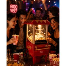 Renas Store Yağsız Popcorn Makinesi Hızlı Sıcak Hava Mısır Patlatıcı Ev Tipi Kullanım
