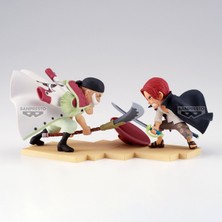 Bandai Bandaı Banpresto - One Piece - Log Stories - Edward Newgate Vs Shanks World Collectable Figure 13CM Anime Figure Figür