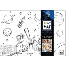 Renas Store Funny Mat- Uzay  Araştırmacıları  - 33,5X48CM