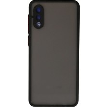 Magicool Samsung Galaxy A02 Kılıf Montreal Silikon Kapak - Siyah