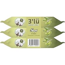 Renas Store Sleepy Pamuk Zeytin Cep Mendili 12X3X15 (540 Yaprak)