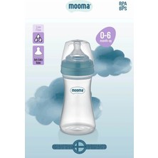 Renas Store Biberon Anti Kolik Biberon 250 ml Kapaklı Biberon 0 - 6 Ay (Yavaş Akış)