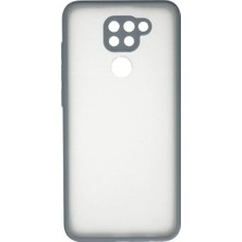Renas Store Xiaomi Redmi Note 9 Kılıf Montreal Silikon Kapak - Gri