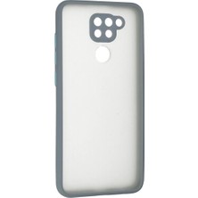 Renas Store Newface Xiaomi Redmi Note 9 Kılıf Montreal Silikon Kapak - Gri