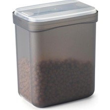 Tupperware Dikdörtgen Saklama Kabı - 1.6 Litre Siyah Şık ve Pratik Tasarım