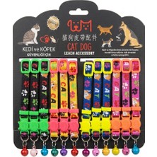 Renas Store Kedi Köpek Tasması 12LI Paket