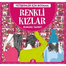 Renas Store Renkli Kızlar - Yetişkinler Için Boyama